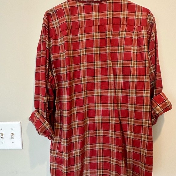 Men's Bonobos slim fit Flannel button down Size Large - Picture 4 of 5